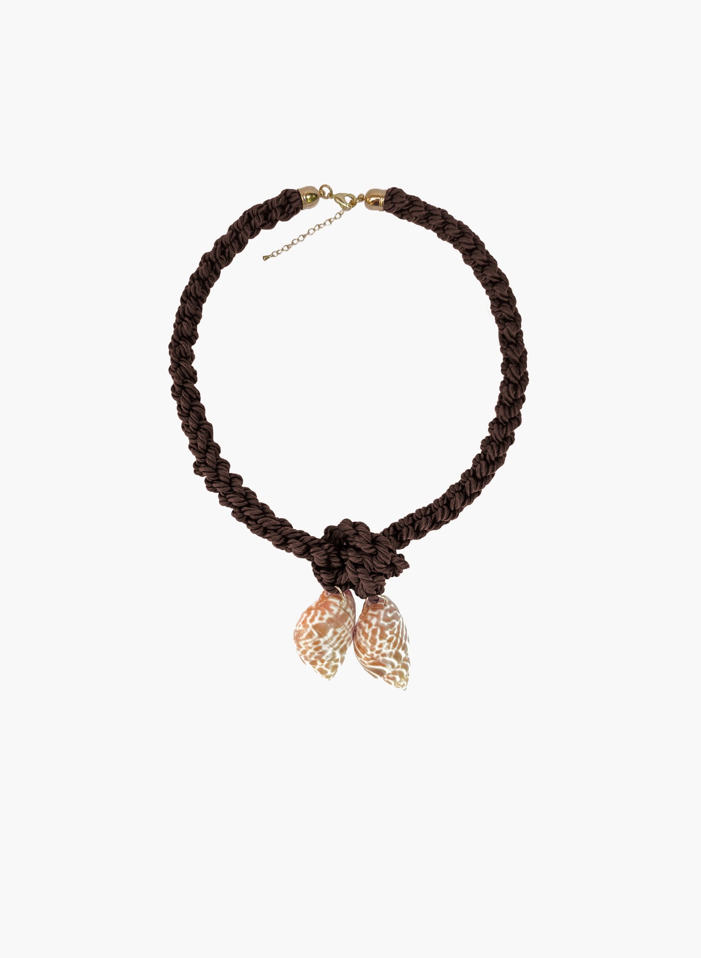 Collar Seashell Cacao Brown