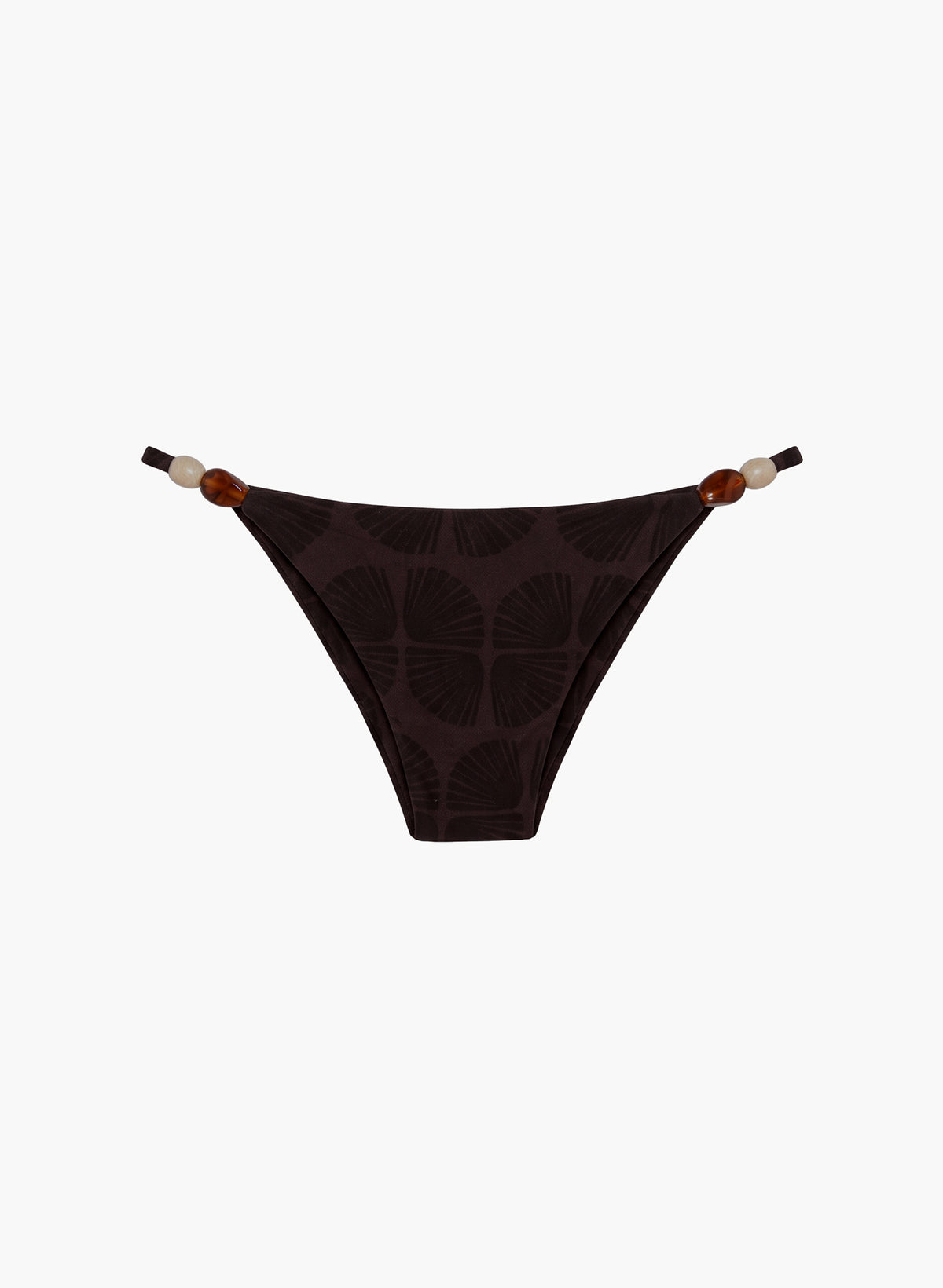 Bikini Bottom Cala Flora Cacao Brown