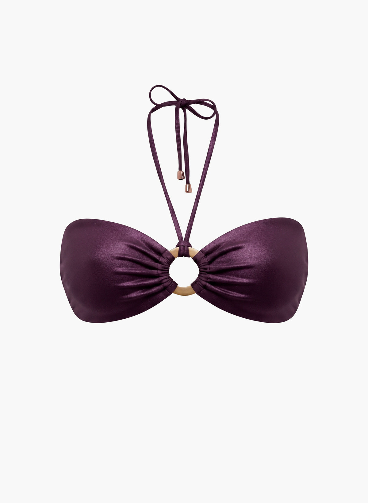 Bikini Top Bandeau Figo Metallic