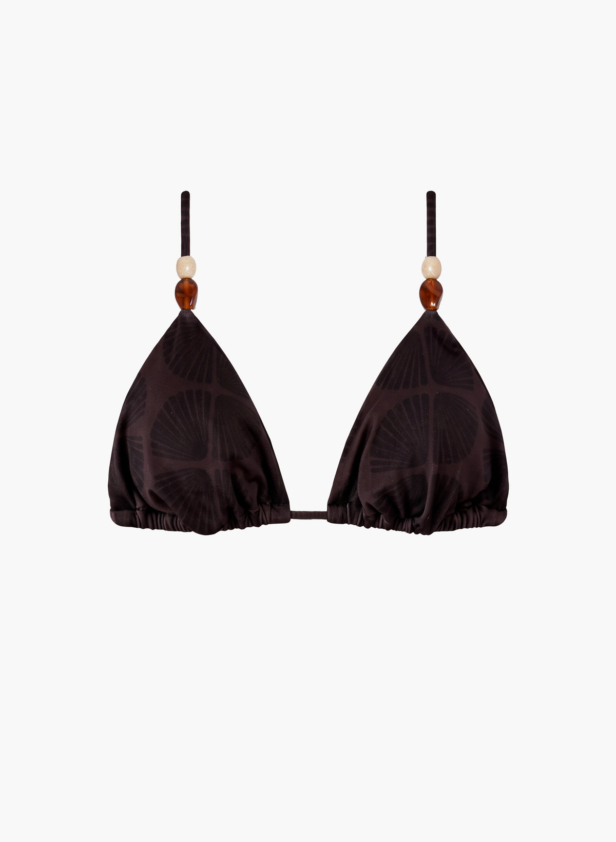 Bikini Top Cala Flora Cacao Brown