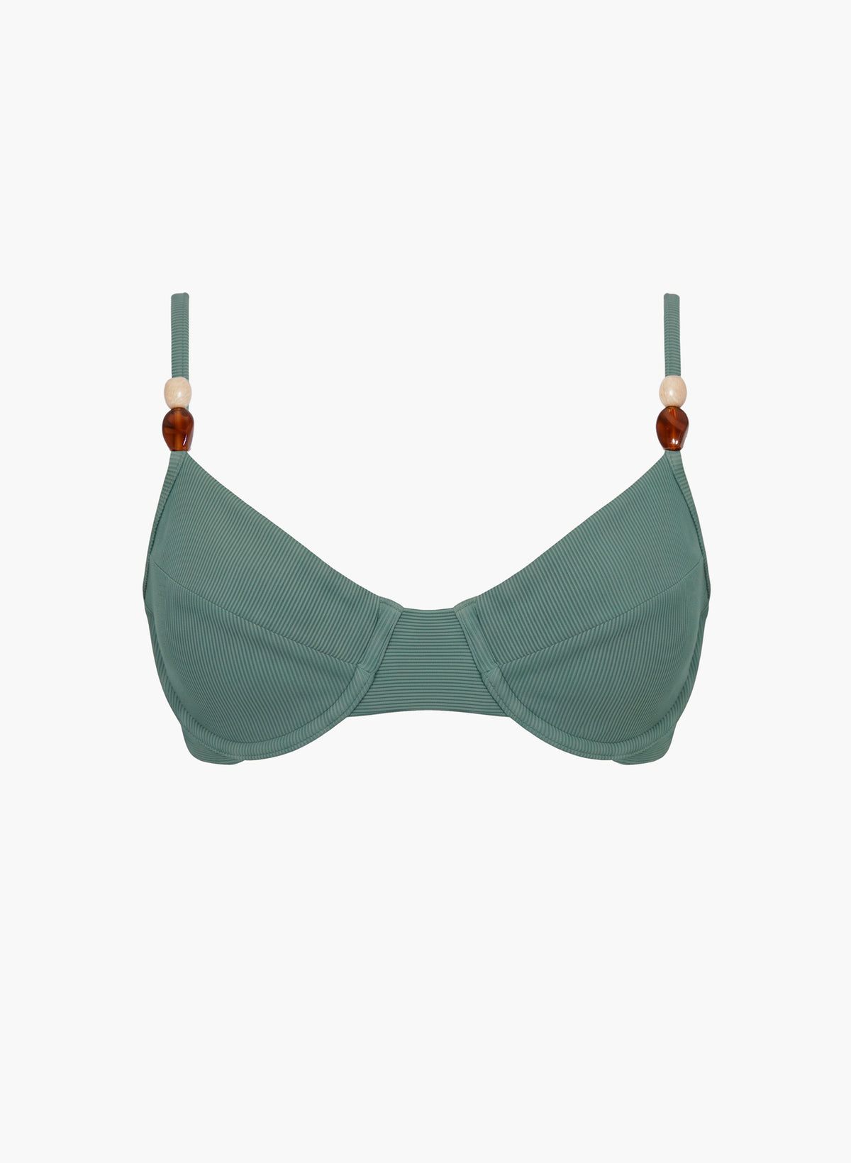 Bikini Top Roma Sage Rib