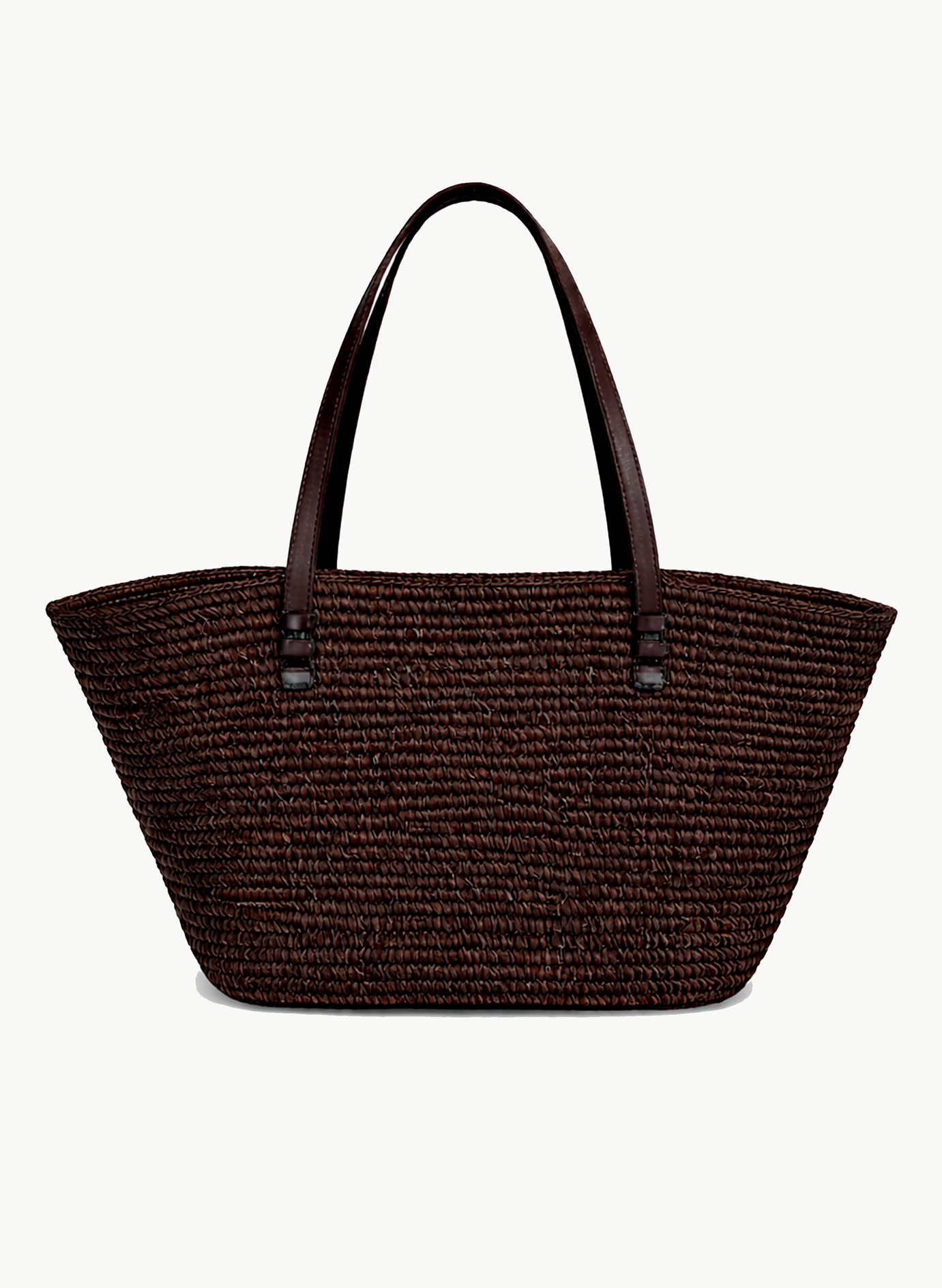 Raffia Bag Palma Cacao Brown
