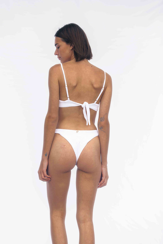 Bottom Mia Off White Rib